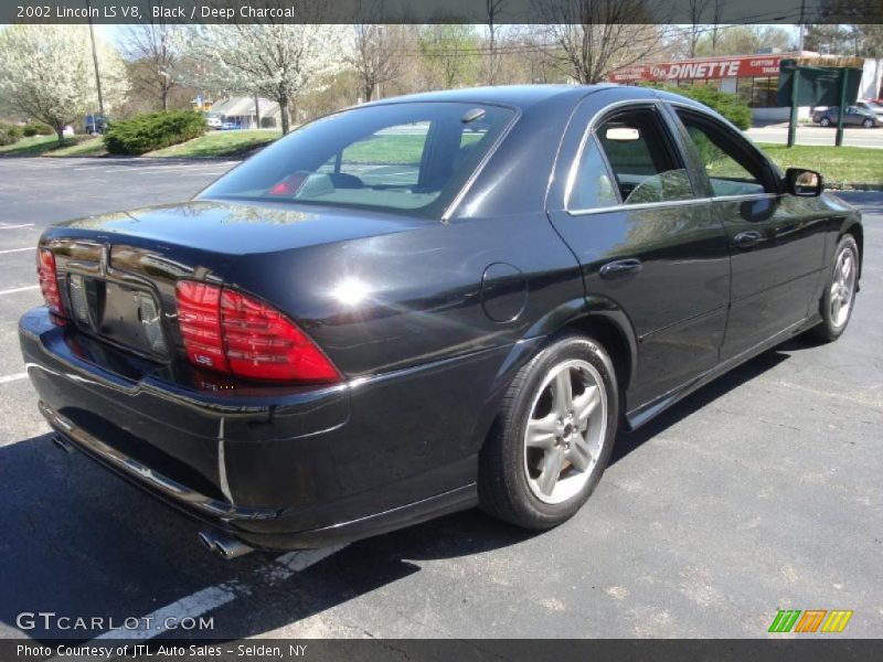 Black / Deep Charcoal 2002 Lincoln LS V8