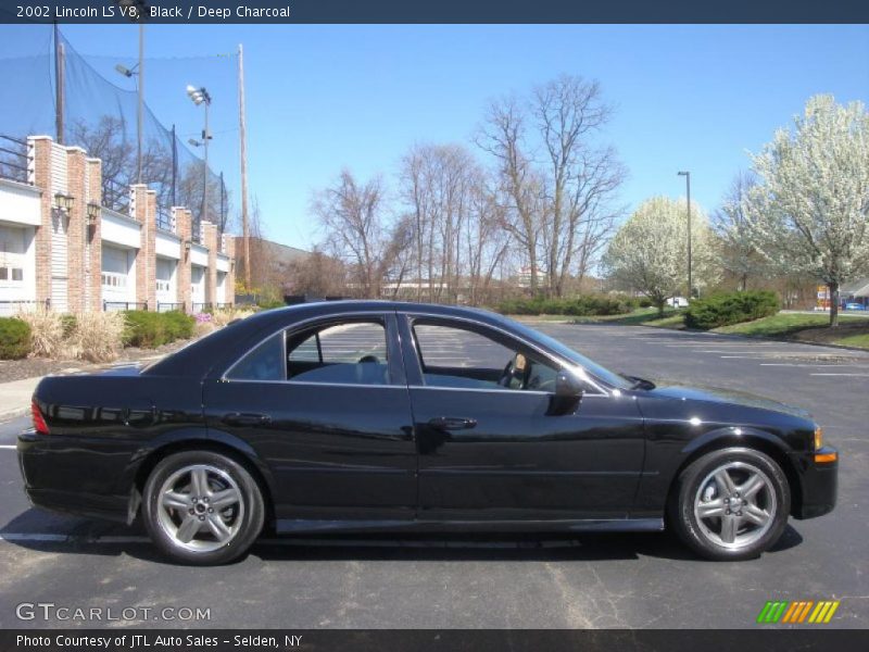 Black / Deep Charcoal 2002 Lincoln LS V8
