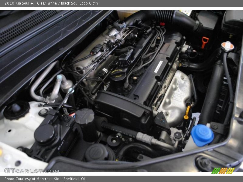 Clear White / Black Soul Logo Cloth 2010 Kia Soul +
