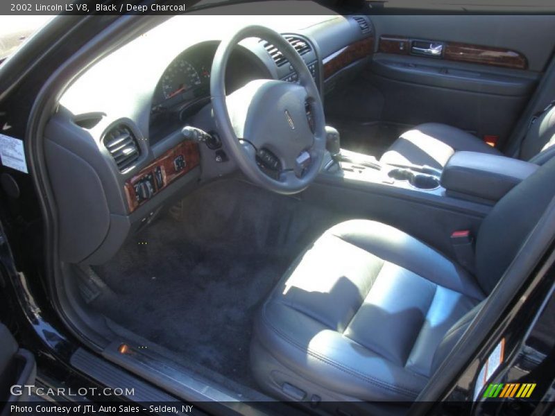 Black / Deep Charcoal 2002 Lincoln LS V8