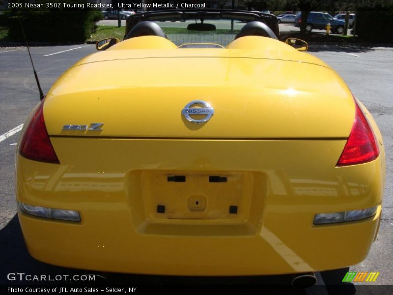 Ultra Yellow Metallic / Charcoal 2005 Nissan 350Z Touring Roadster