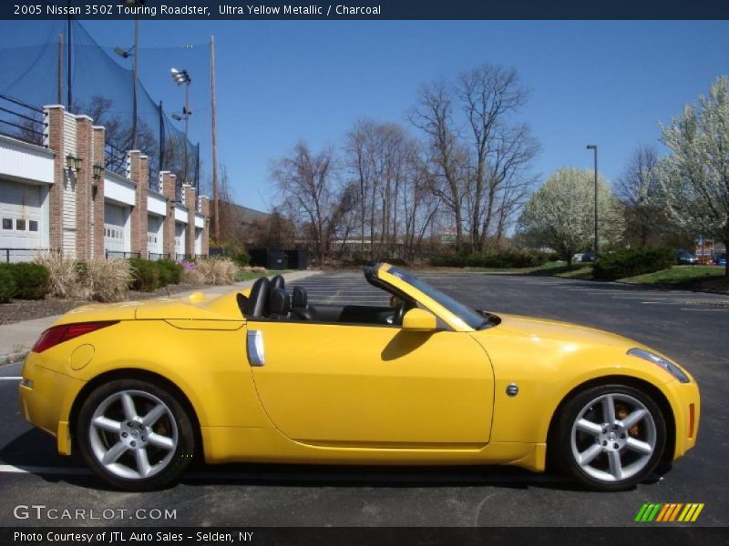 Ultra Yellow Metallic / Charcoal 2005 Nissan 350Z Touring Roadster