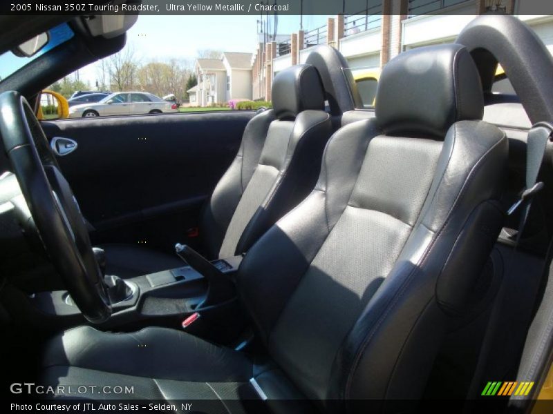 Ultra Yellow Metallic / Charcoal 2005 Nissan 350Z Touring Roadster