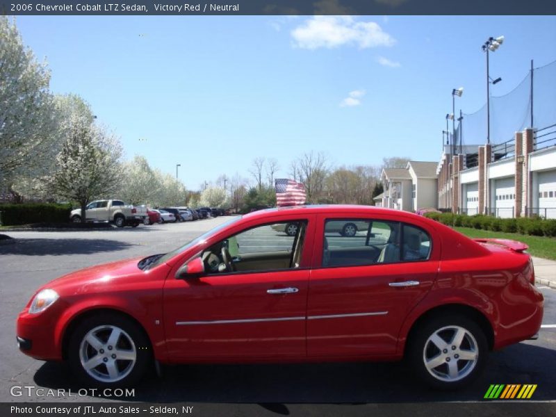 Victory Red / Neutral 2006 Chevrolet Cobalt LTZ Sedan