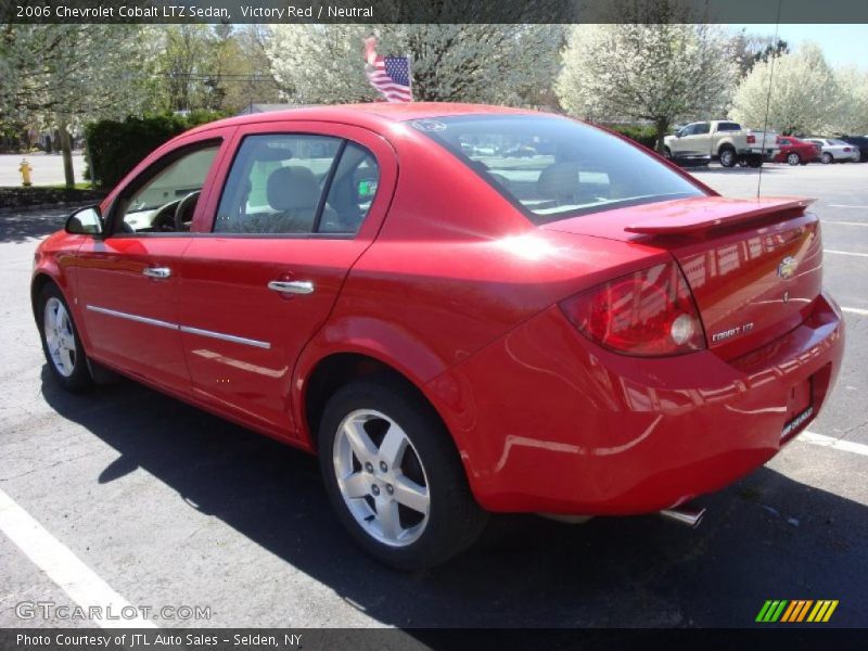 Victory Red / Neutral 2006 Chevrolet Cobalt LTZ Sedan