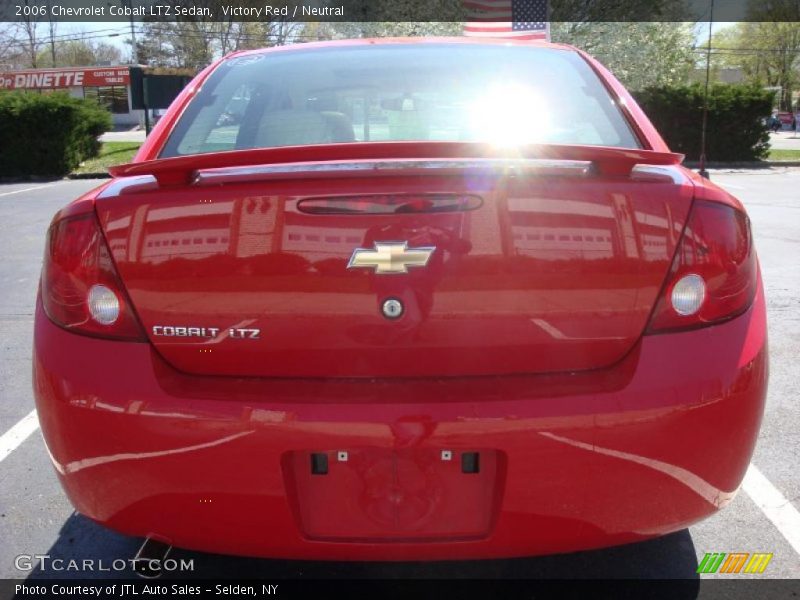 Victory Red / Neutral 2006 Chevrolet Cobalt LTZ Sedan