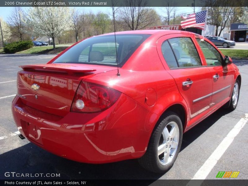 Victory Red / Neutral 2006 Chevrolet Cobalt LTZ Sedan