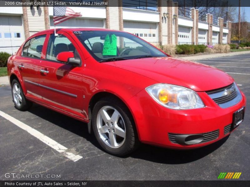 Victory Red / Neutral 2006 Chevrolet Cobalt LTZ Sedan