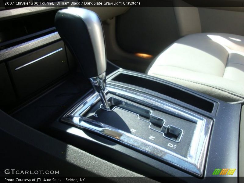 Brilliant Black / Dark Slate Gray/Light Graystone 2007 Chrysler 300 Touring