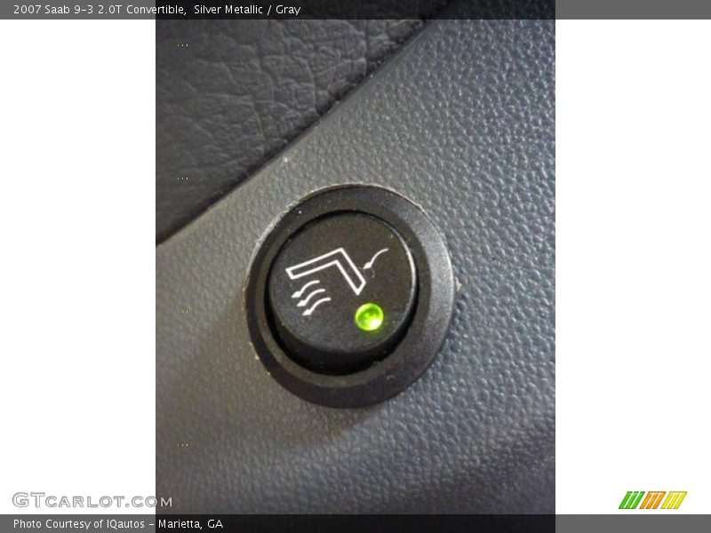 Silver Metallic / Gray 2007 Saab 9-3 2.0T Convertible