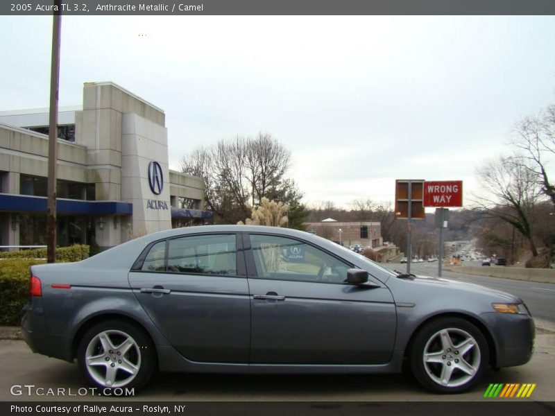 Anthracite Metallic / Camel 2005 Acura TL 3.2