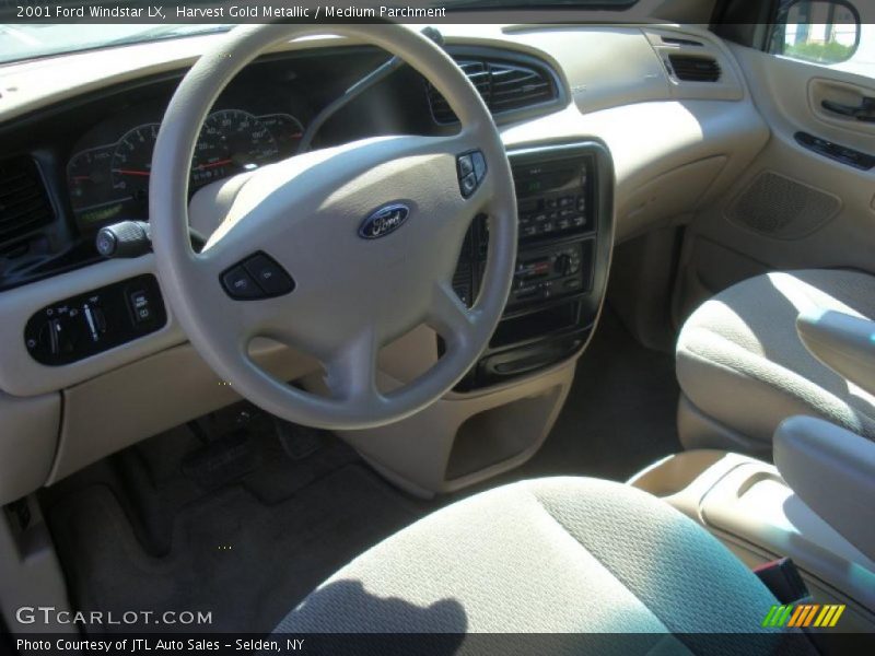 Harvest Gold Metallic / Medium Parchment 2001 Ford Windstar LX