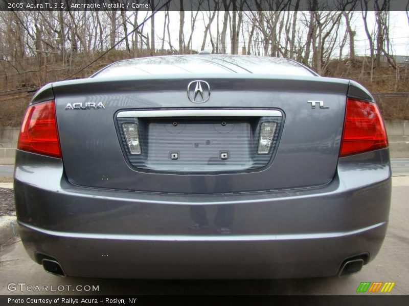 Anthracite Metallic / Camel 2005 Acura TL 3.2