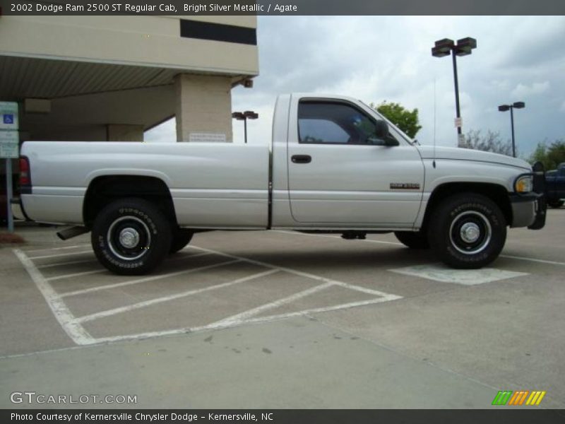 Bright Silver Metallic / Agate 2002 Dodge Ram 2500 ST Regular Cab
