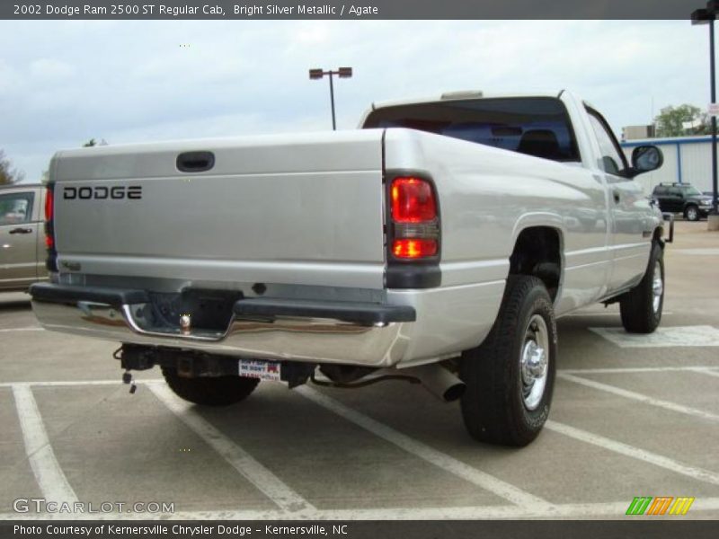 Bright Silver Metallic / Agate 2002 Dodge Ram 2500 ST Regular Cab
