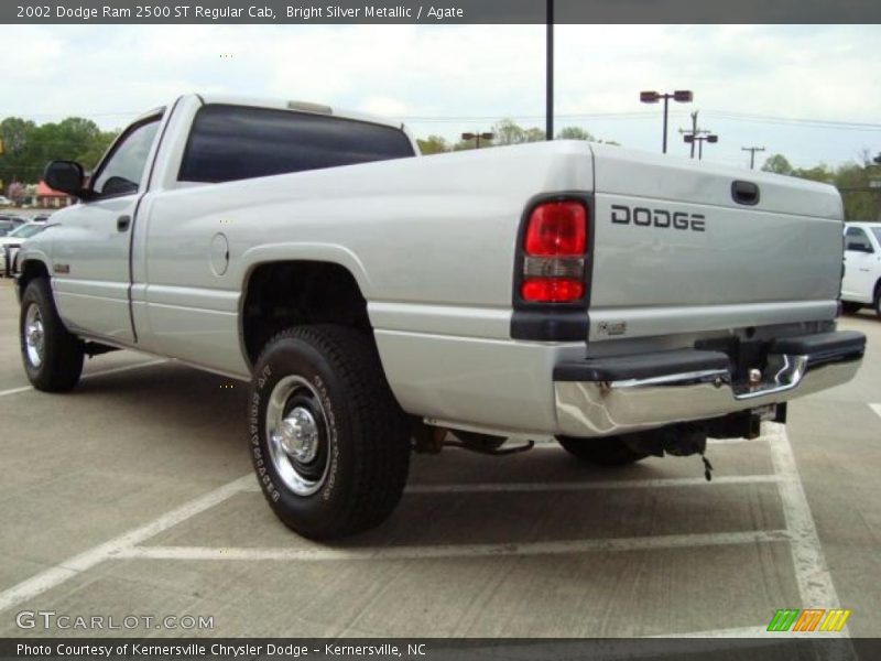Bright Silver Metallic / Agate 2002 Dodge Ram 2500 ST Regular Cab