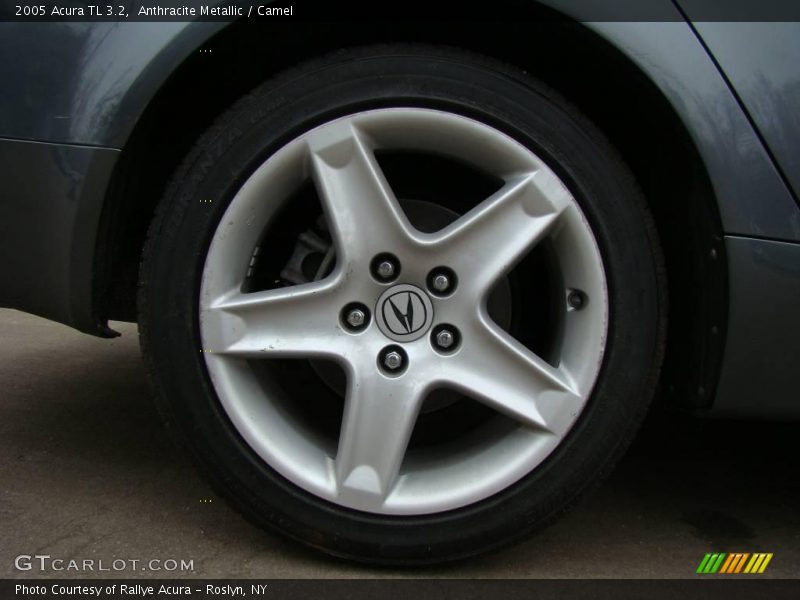 Anthracite Metallic / Camel 2005 Acura TL 3.2