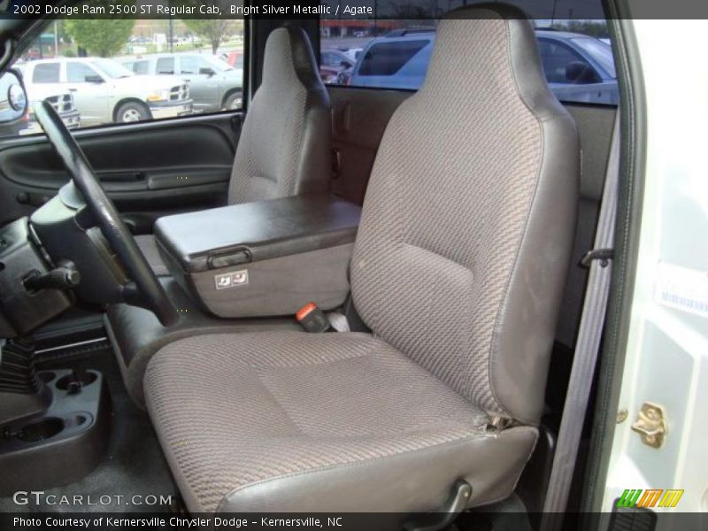 Bright Silver Metallic / Agate 2002 Dodge Ram 2500 ST Regular Cab