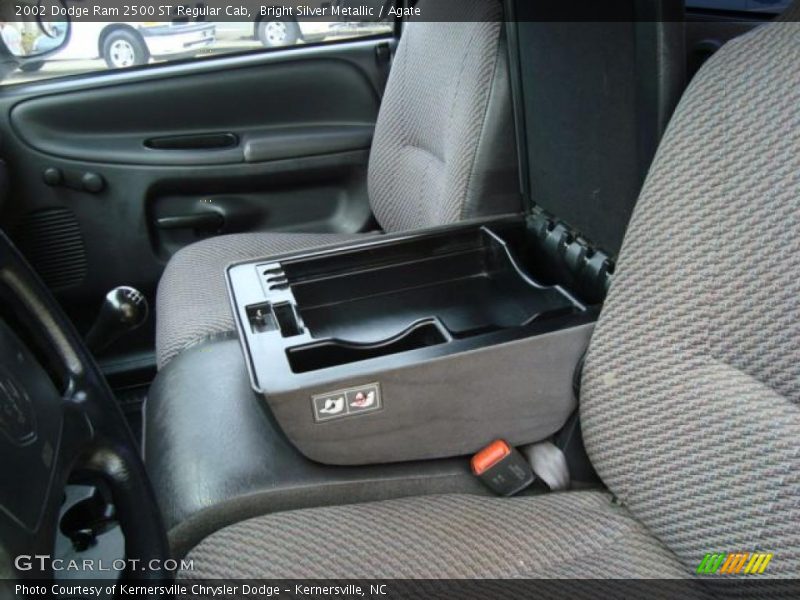 Bright Silver Metallic / Agate 2002 Dodge Ram 2500 ST Regular Cab