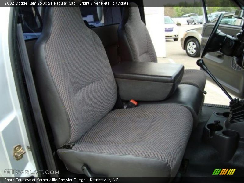 Bright Silver Metallic / Agate 2002 Dodge Ram 2500 ST Regular Cab