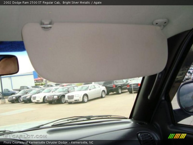 Bright Silver Metallic / Agate 2002 Dodge Ram 2500 ST Regular Cab