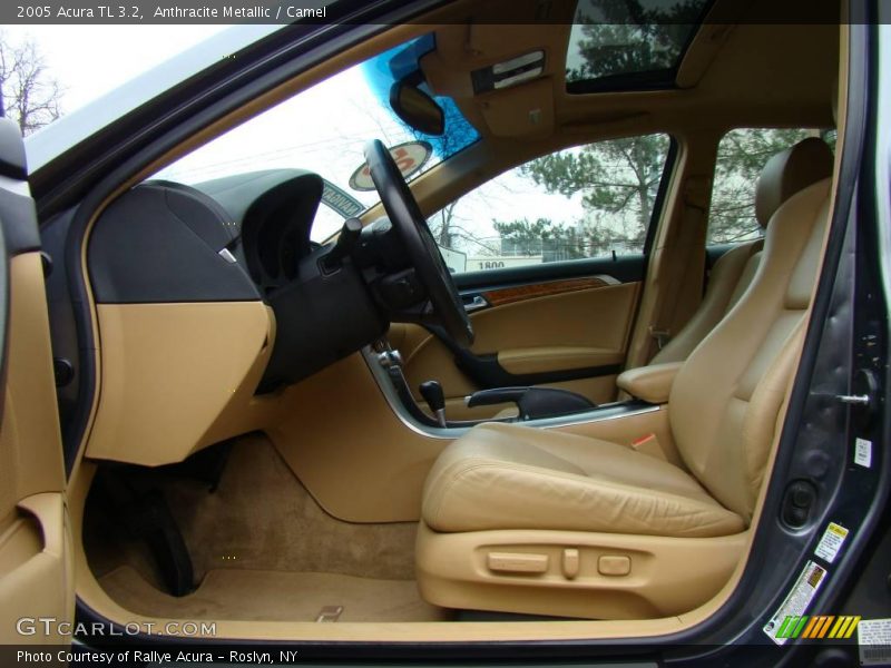 Anthracite Metallic / Camel 2005 Acura TL 3.2