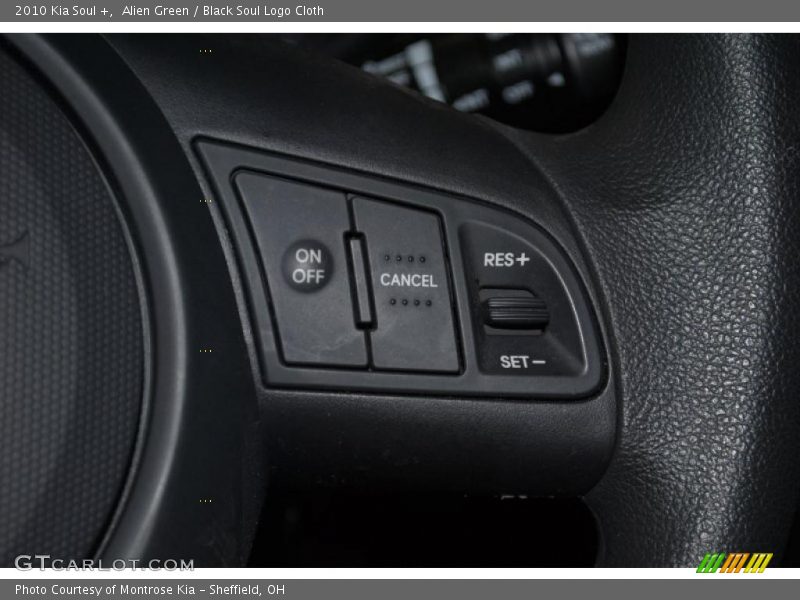Alien Green / Black Soul Logo Cloth 2010 Kia Soul +