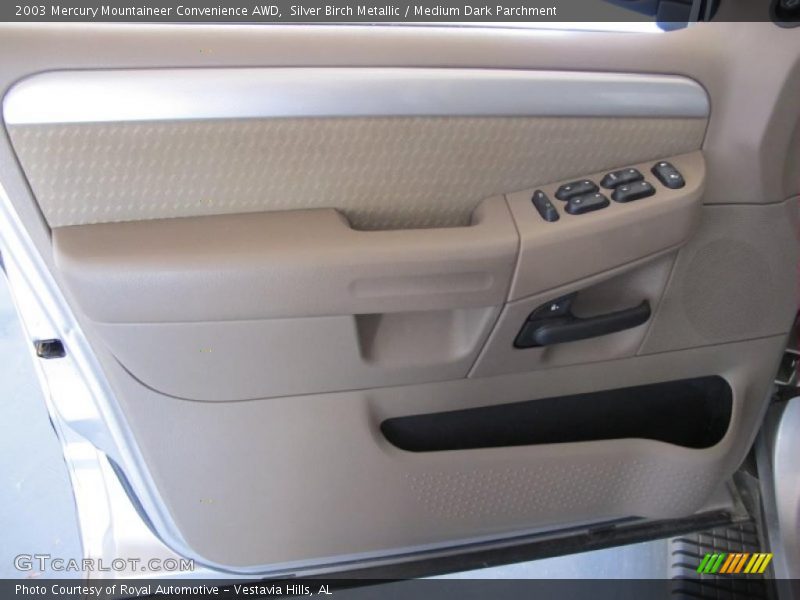 Silver Birch Metallic / Medium Dark Parchment 2003 Mercury Mountaineer Convenience AWD