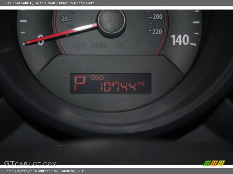 Alien Green / Black Soul Logo Cloth 2010 Kia Soul +