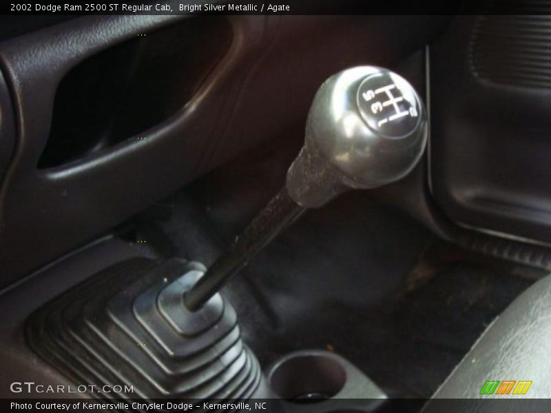 Bright Silver Metallic / Agate 2002 Dodge Ram 2500 ST Regular Cab