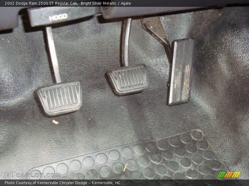 Bright Silver Metallic / Agate 2002 Dodge Ram 2500 ST Regular Cab