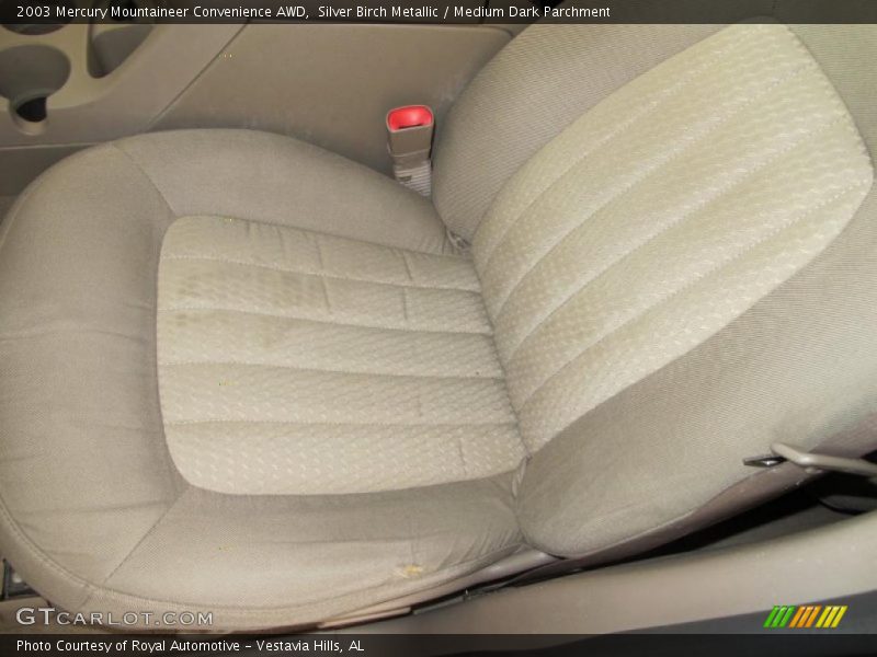 Silver Birch Metallic / Medium Dark Parchment 2003 Mercury Mountaineer Convenience AWD