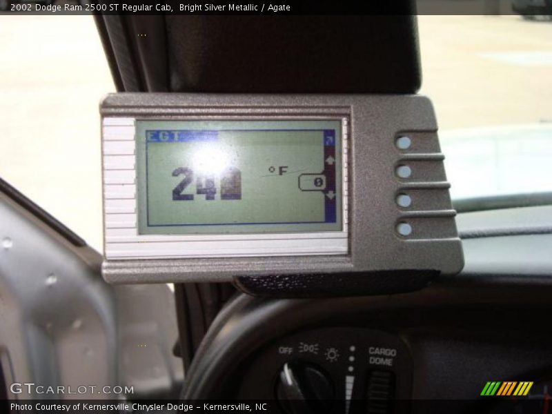 Bright Silver Metallic / Agate 2002 Dodge Ram 2500 ST Regular Cab