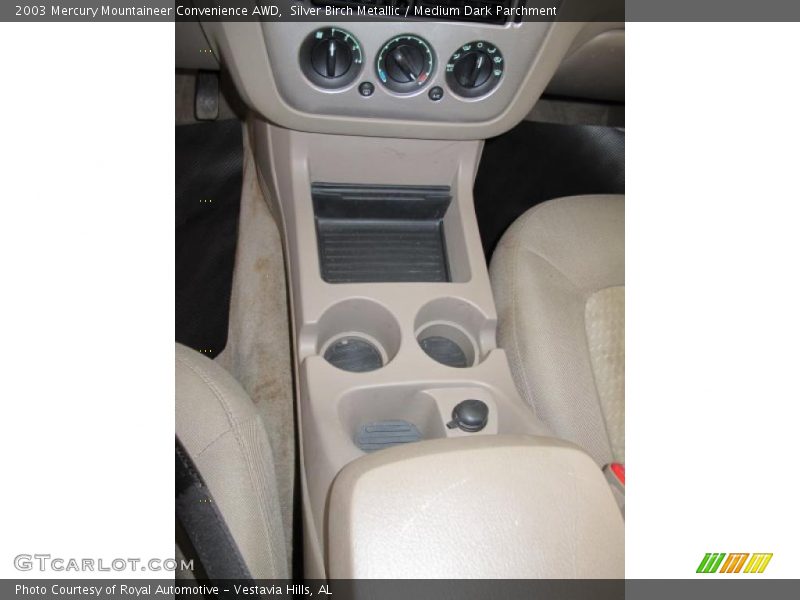 Silver Birch Metallic / Medium Dark Parchment 2003 Mercury Mountaineer Convenience AWD