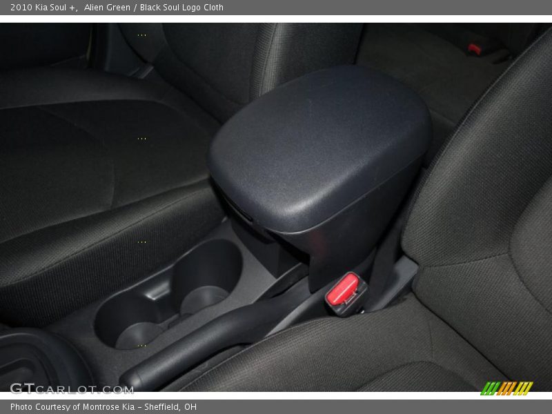 Alien Green / Black Soul Logo Cloth 2010 Kia Soul +