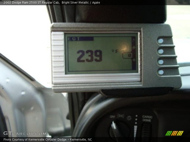 Bright Silver Metallic / Agate 2002 Dodge Ram 2500 ST Regular Cab