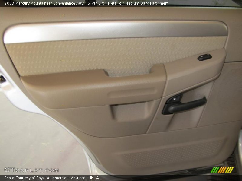 Silver Birch Metallic / Medium Dark Parchment 2003 Mercury Mountaineer Convenience AWD