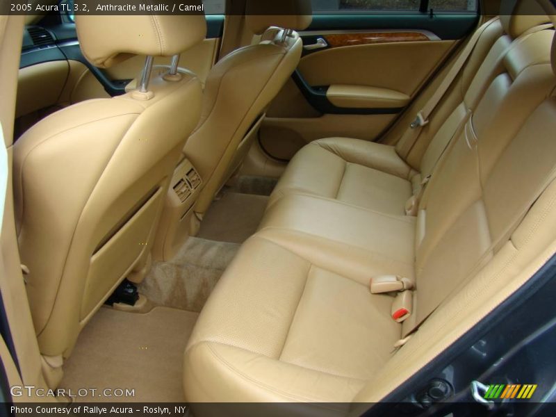 Anthracite Metallic / Camel 2005 Acura TL 3.2