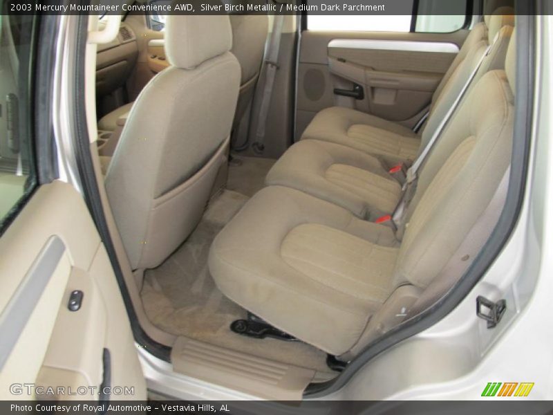 Silver Birch Metallic / Medium Dark Parchment 2003 Mercury Mountaineer Convenience AWD