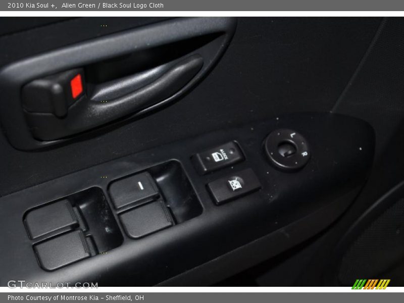 Alien Green / Black Soul Logo Cloth 2010 Kia Soul +