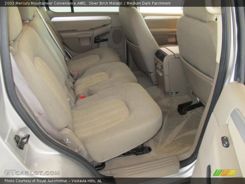 Silver Birch Metallic / Medium Dark Parchment 2003 Mercury Mountaineer Convenience AWD