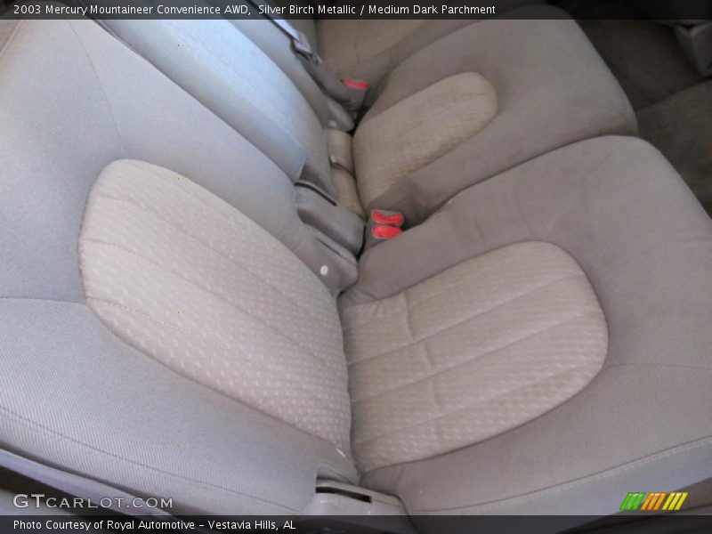 Silver Birch Metallic / Medium Dark Parchment 2003 Mercury Mountaineer Convenience AWD