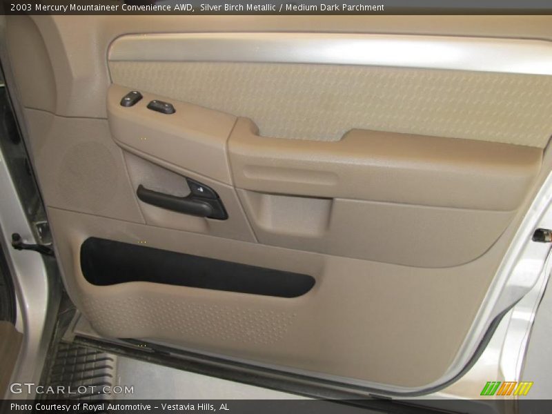 Silver Birch Metallic / Medium Dark Parchment 2003 Mercury Mountaineer Convenience AWD