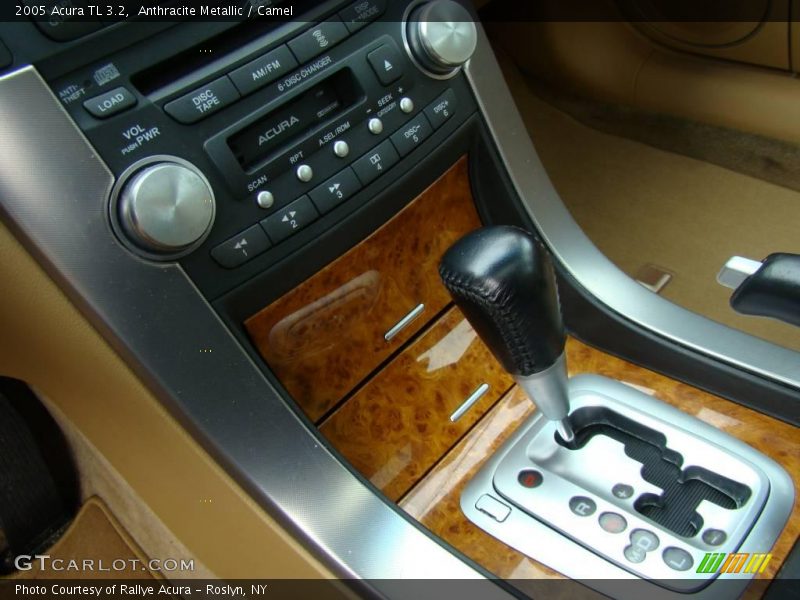 Anthracite Metallic / Camel 2005 Acura TL 3.2
