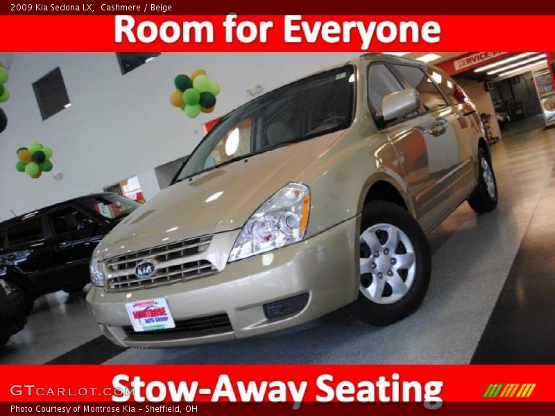Cashmere / Beige 2009 Kia Sedona LX
