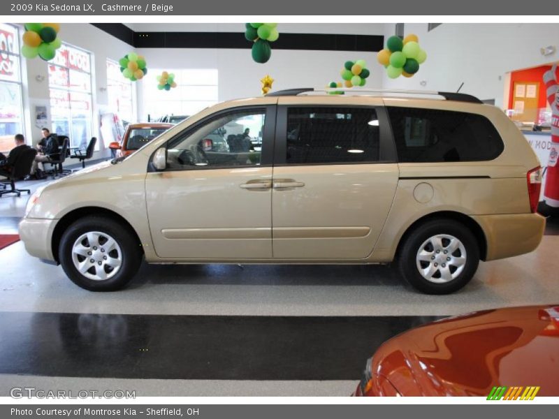 Cashmere / Beige 2009 Kia Sedona LX