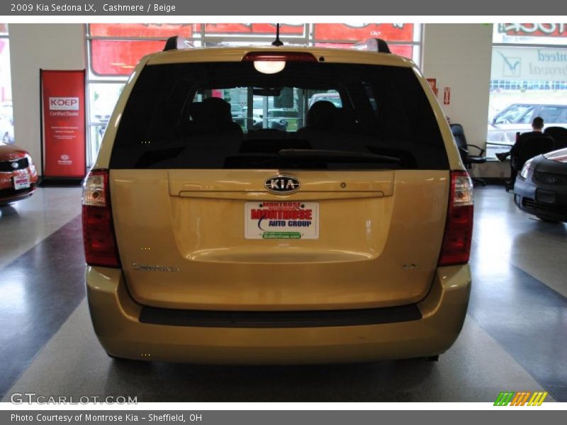 Cashmere / Beige 2009 Kia Sedona LX