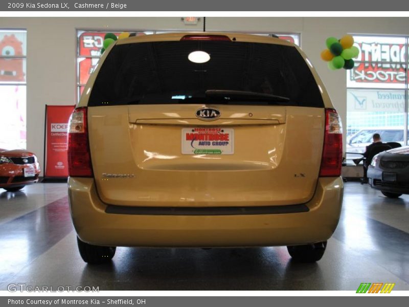 Cashmere / Beige 2009 Kia Sedona LX