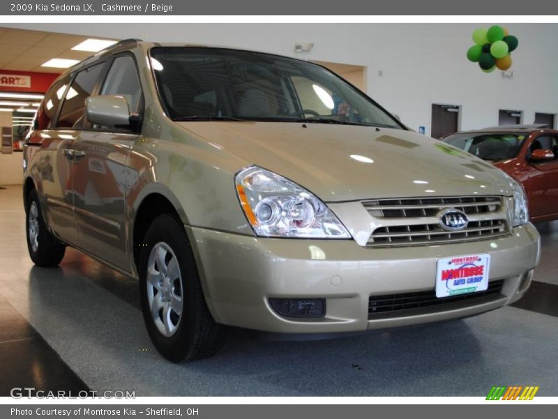 Cashmere / Beige 2009 Kia Sedona LX