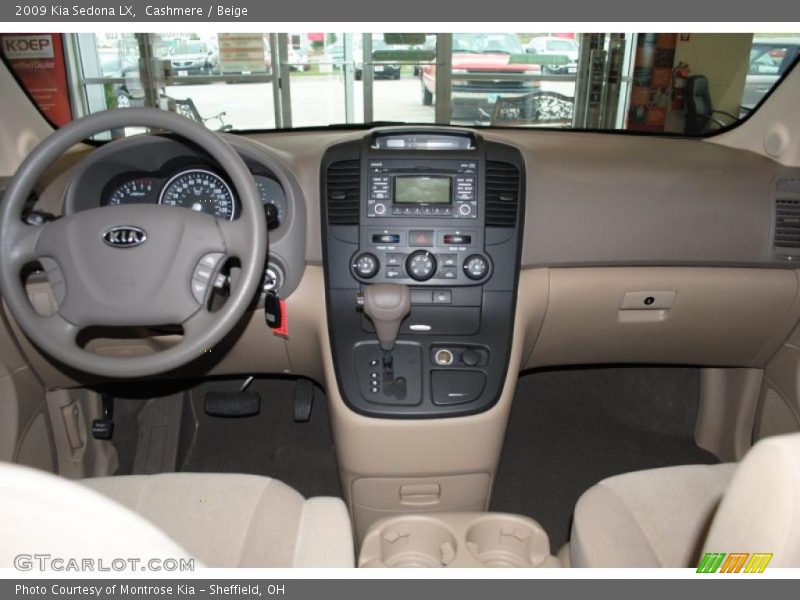 Cashmere / Beige 2009 Kia Sedona LX